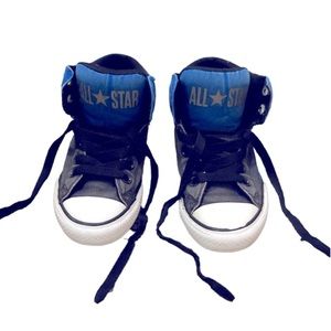 Converse All Star High Tops Size 1 - Blue